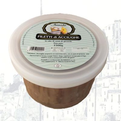 FILETTI DI ACCIUGHE OSG GR.1500 ANNIDO
