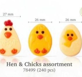HEN & CHICKS ASSORTMENT PZ. 240