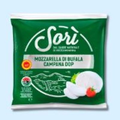 MOZZARELLA BUFALA CAMPANA DOP KG.1 (8x125gr) SORI’