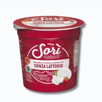 MOZZARELLA BUFALA CAMPANA DOP S/LAT GR.100X6 SORI’