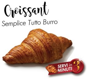 CROISSANT TUTTO BURRO 65 GR 25 PZ