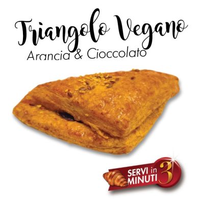 TRIANGOLO VEGANO ARANCIA E CIOCC. 80 GR 35 PZ