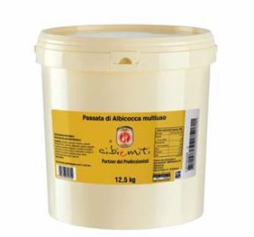 PASSATA DI ALBICOCCA 35% KG.12,5 CIBI e MITI