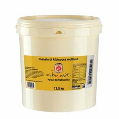 PASSATA DI ALBICOCCA 35% KG.12,5 CIBI e MITI