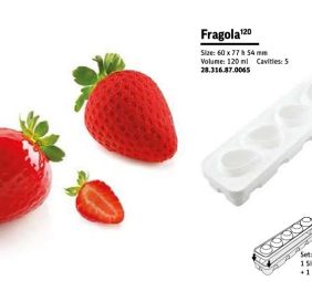 STAMPO SILICONE FRAGOLA