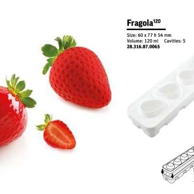 STAMPO SILICONE FRAGOLA