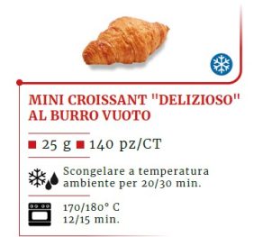C&M MINI CROISSANT BURRO GR25 PZ140