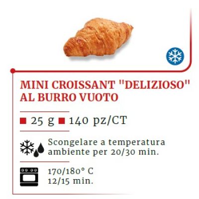 C&M MINI CROISSANT BURRO GR25 PZ140