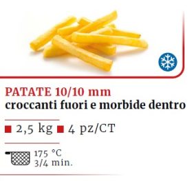 C&M PATATE 10/10 KG 2,5X4