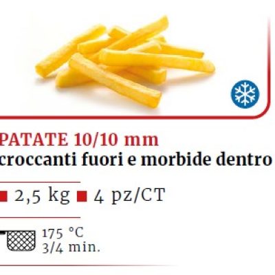 C&M PATATE 10/10 KG 2,5X4