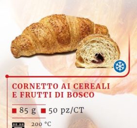 C&M CORNETTO CEREALI E FRUTTI DI BOSCO GR85 PZ50