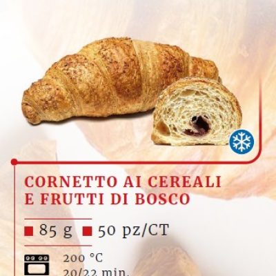 C&M CORNETTO CEREALI E FRUTTI DI BOSCO GR85 PZ50