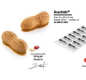 STAMPO SILICONE ARACHIDE MIGNON