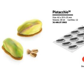 STAMPO SILICONE PISTACCHIO MIGNON
