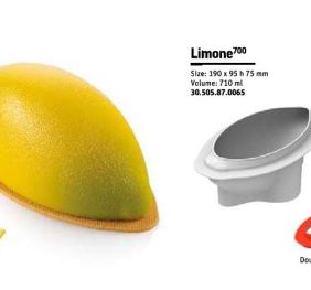 STAMPO SILICONE LIMONE 700 ML