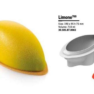 STAMPO SILICONE LIMONE 700 ML