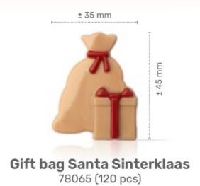 GIFT BAG SANTA SINTERKLAAS PZ. 120
