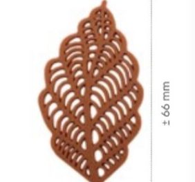 LACE LEAF MILK LARGE PZ. 144