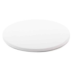 CAKEBOARD WHITE D.80 H.1,2 DECORA