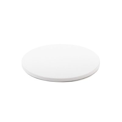 CAKEBOARD WHITE D.25 H.1,2 DECORA